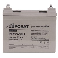 АКБ EUROBAT RE12V-33GS