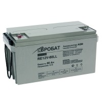 АКБ EUROBAT RE12V-80LL
