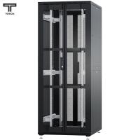 Шкаф 47U 600x600х2209мм (ШхГхВ) телекоммуникационный 19" напольный, передняя дверь перфорированная распашная 2-х створчатая - задняя дверь перфорированная распашная 2-х створчатая